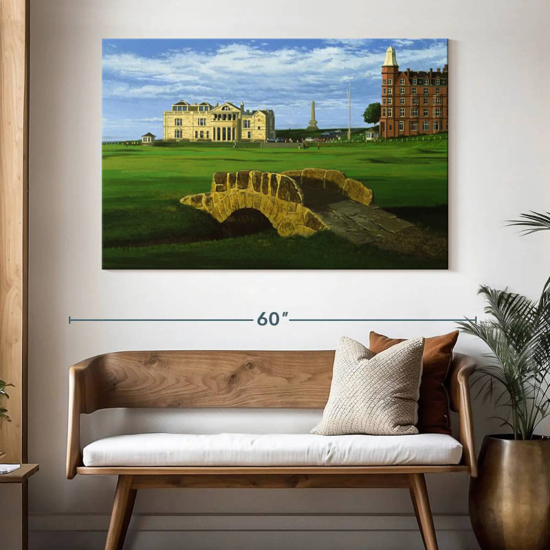 Kavia Golf Course V, 34" H x 51" W