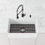 Silicone Grid 27" L x 15" W Silcone Bottom Sink Grid for 30 in. Single Bowl Kitchen Sink-55642115