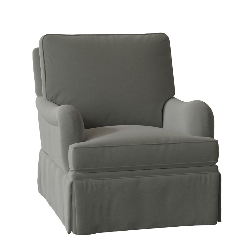 Fairmont Upholstered Armchair, Stationary, 9906 Linen