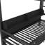 Lit superposé avec tablettes et tiroirs de rangement, lits superposés en métal multifonctionnels avec ports USB et lumières à DEL, lit inférieur qui peut être converti en canapé-866230200-861566047