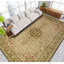 Tapis beige noué à la main de haute qualité