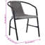 Fauteuil empilable en teck Gryselda-594460613