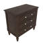 Table de chevet 3 tiroirs, table de chevet, commode pour bébé, table de bout pour le salon de la chambre à coucher, entièrement assemblée-1007646950