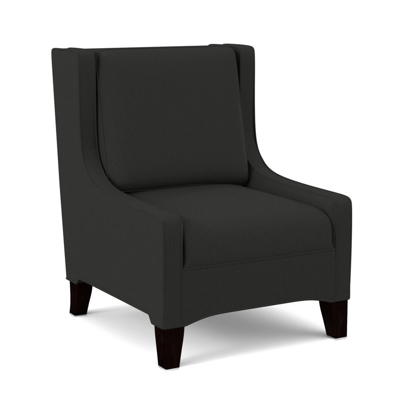 Fauteuil de chambre l 26 po Lucy, Cardigan charbon