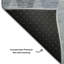 Premium Machine Washable Cerrito AMF561 Denim 8' x 10' Rug-104099353