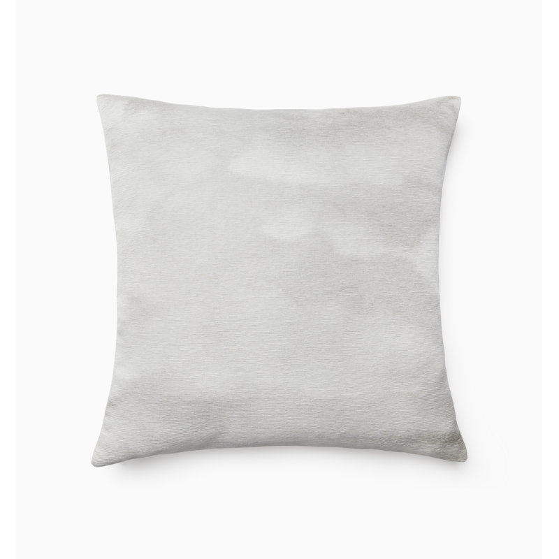 Nebbia Square Pillow Cover & Insert, Gray