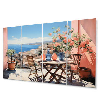 Coastal Cities & Countries Wall Decor on Metal