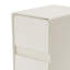Side Table With 2-Drawers Storage Cabinet 15.75In(D)*11.81In(W)*18.9In(H)