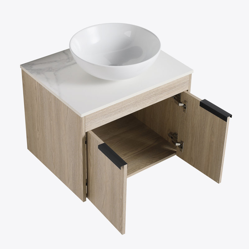 Ensemble de meuble-lavabo moderne 24 "avec lavabo en céramique 24"