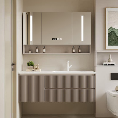 Nordic style simple stylish bathroom cabinet