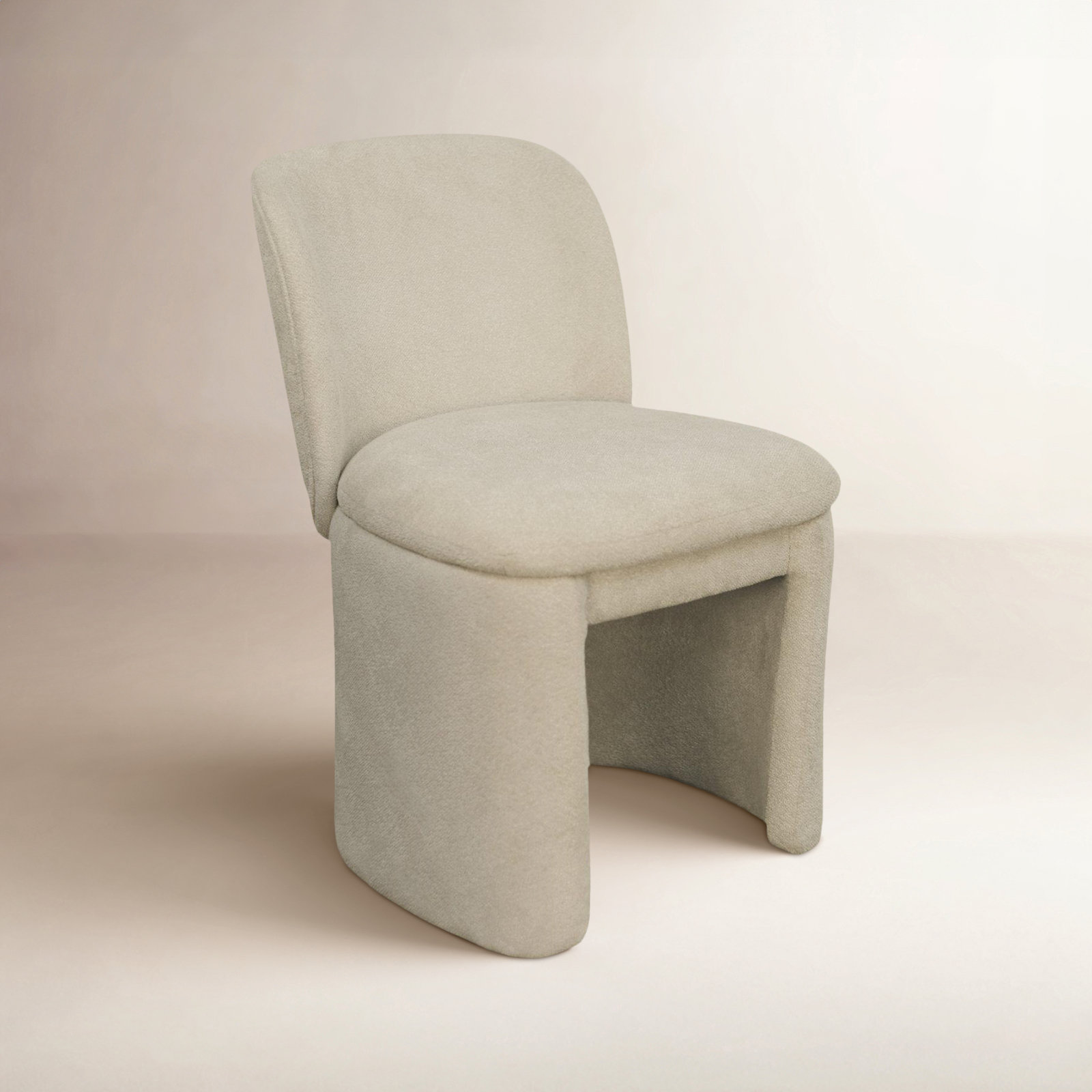 Mino Side Chair, Beige