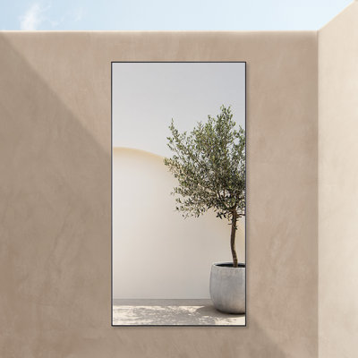 Hamall Metal Flat Wall Mirror