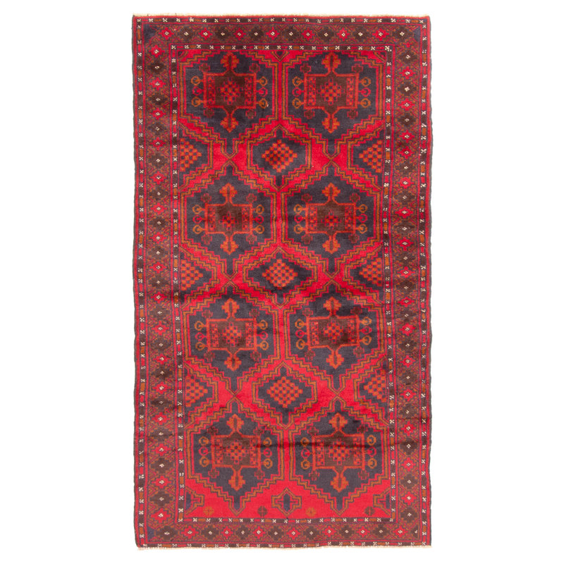 Zeman Red Rug 3'5" x 6'4"