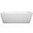 Emily 69'' x 30'' Soaking Acrylic Bathtub-50480612