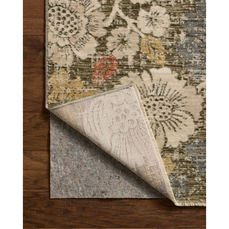 Loloi Eileen Olive / Multi Area Rug, Runner 2'6" x 7'6"