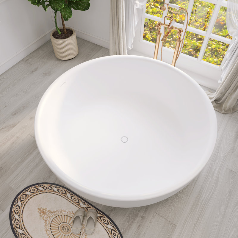 Baignoire de trempage autoportante 59 po