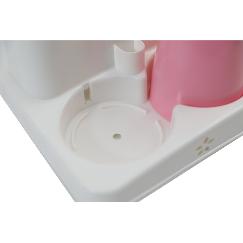 Porte-brosse à dents de famille et dentifrice avec 3 tasses