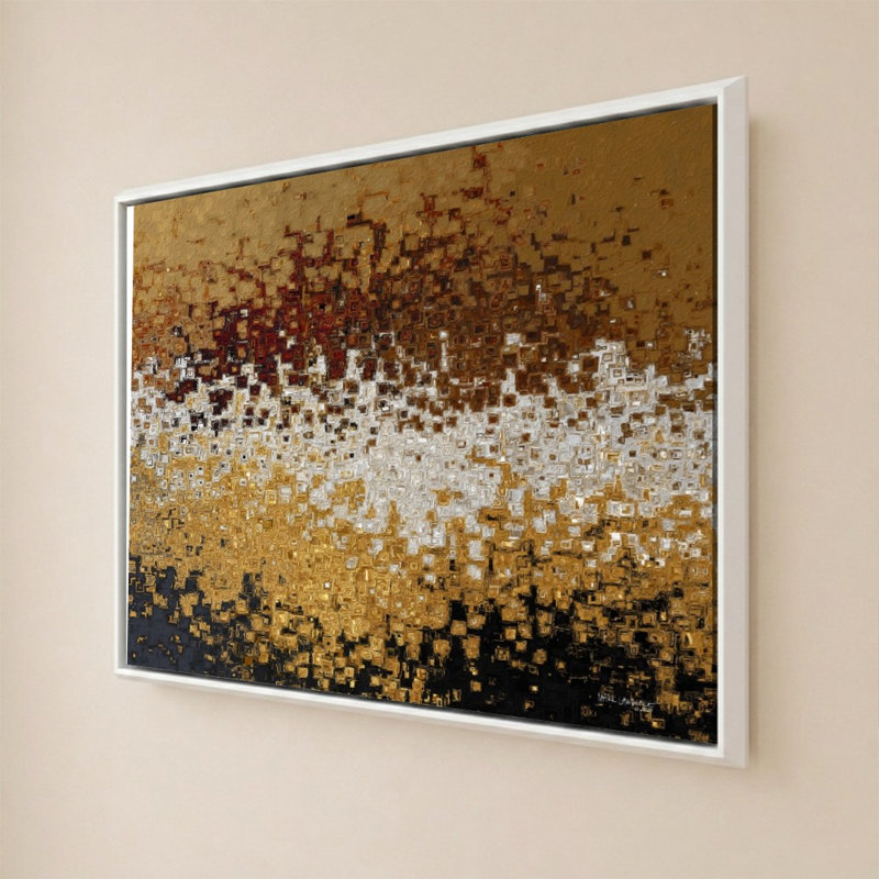 «Micah 7: 8 Dawn of Hope» par Mark Lawrence - impression sur toile, 34" H x 44" W, White