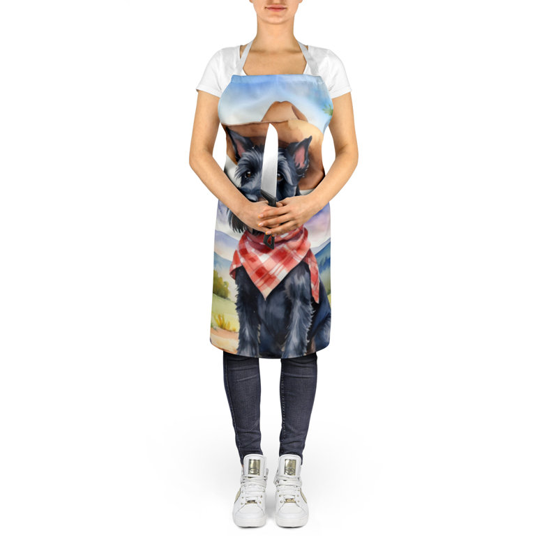 No Pattern Bib Apron