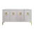 Wood, 65X35 Sideboard Cabinet Rectangle, 35"H, Textured - 65" x 16" x 35"-89124113