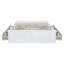 Structure de lit plateforme en bois avec 6 tiroirs-324782679