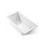 Underscore 60" x 32" Drop In Soaking Acrylic Bathtub-627992383-599939036