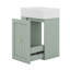 Petit meuble-lavabo flottant de 20 pouces, armoire murale avec lavabo-1682202913