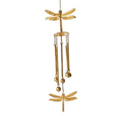 Carillons éoliens avec libellule