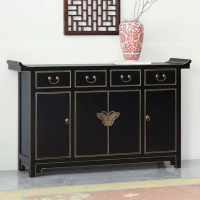 Chinese-style retro light luxury sideboard