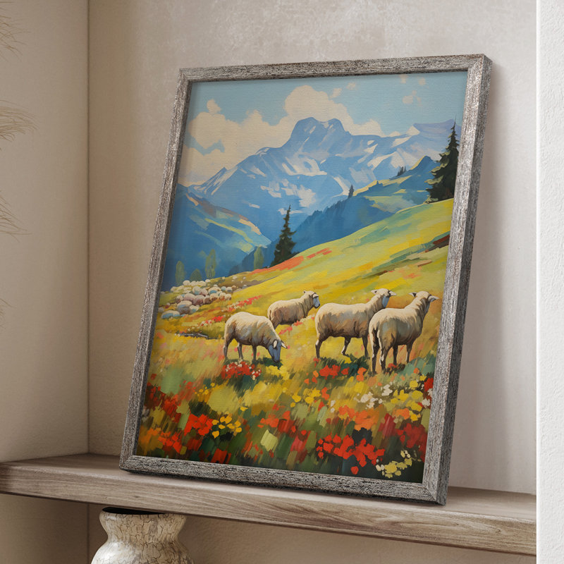 ANIMALS Series CECX III, reproduction encadrée - bois massif, H 11 po x l 9 po