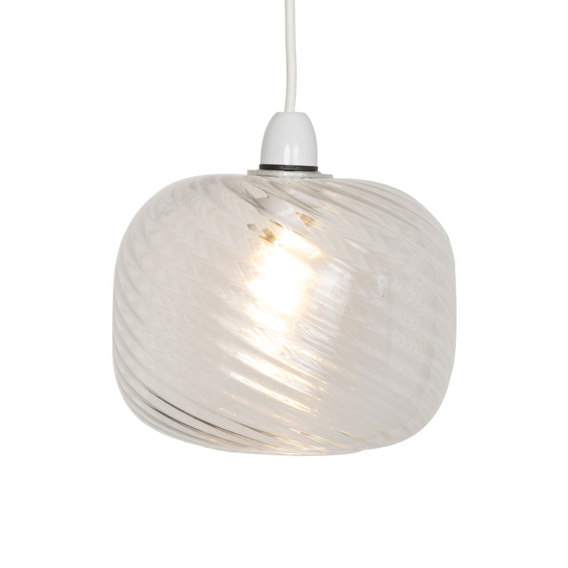 Jesmond Non Electric Glass Swirl