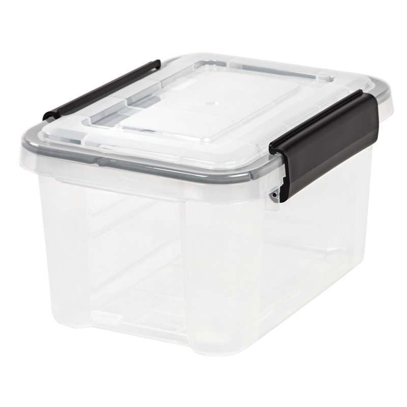 IRIS 6,5 pte / 2 gallons Sac de rangement résistant aux intempéries, H 6,5 po x l 8,5 po x P 11,5 po, Blanc, Ensemble de 1