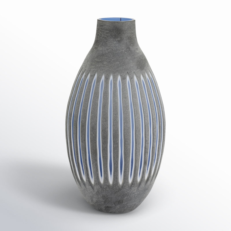 Daira 17'' Handmade Glass Table Vase