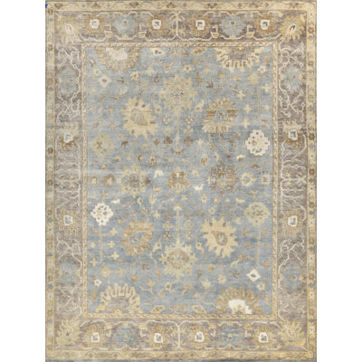 Antique Weave Oushak Wool Oriental Area Rug
