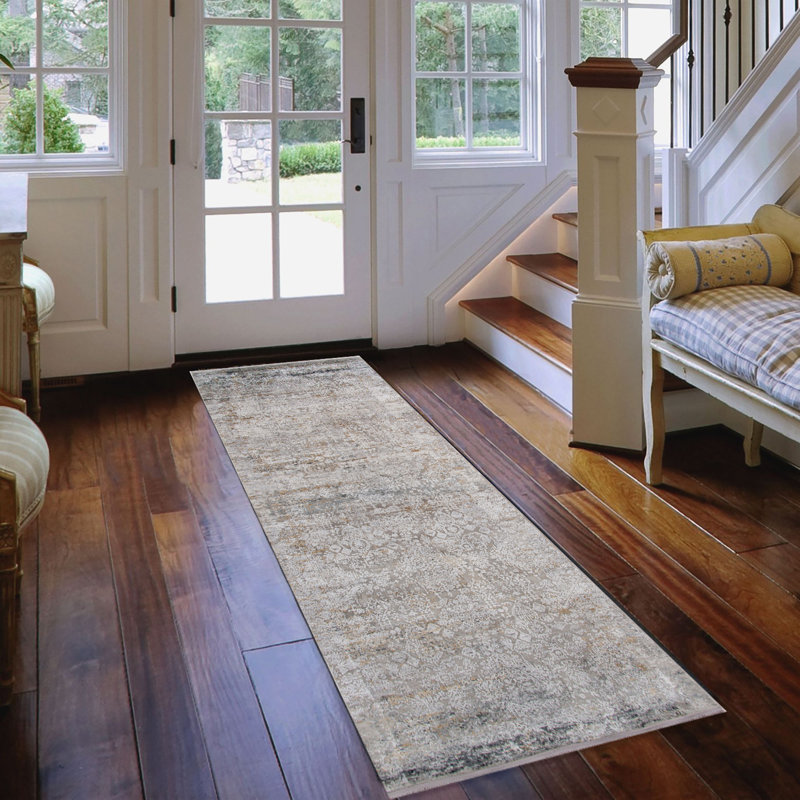 Brazelton Abstract Indoor Rug, Runner 3' x 9'10"