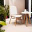 Fike 45cm H Side Chair in White