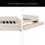 Lit plateforme tapissier avec port USB et 2 tiroirs-910642204