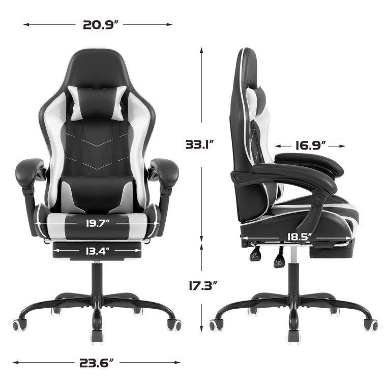 Freeport Park Ergonomic Pc Racing Game Chair Savage Computer Chair
