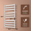 Chauffe-serviettes électrique 10 barres porte-serviettes mural chauffant-100140235