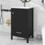 Meuble-lavabo moderne de 20 pouces avec lavabo en céramique, tiroir et porte à fermeture en douceur, organisateur de porte double couche, tiroir de séparation, patins réglables-1232232892