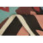 Tapis carré bleu Kilim 8 x 8