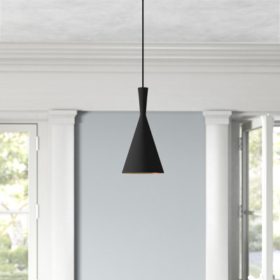 Luminaire suspendu conique à 1 lumière Ariandne