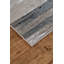 Tapis noir / gris à motif abstrait Devia-1778321599