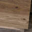 Commode Coastal avec six tiroirs spacieux, finition brune