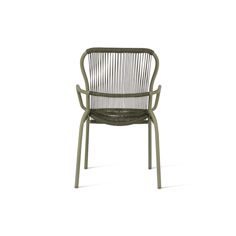 Loop Outdoor Dining Armchair, Moss