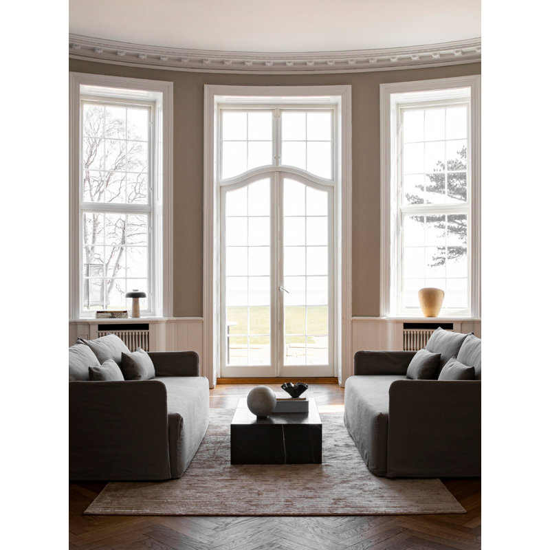 Plinth Coffee Table, Gray Kendzo