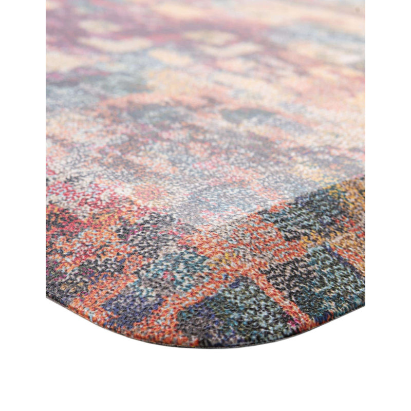 Prickett Modern Abstract Water Resistant Anti-Fatigue Non-Skid Kitchen Mat, Rectangle 2' x 3'