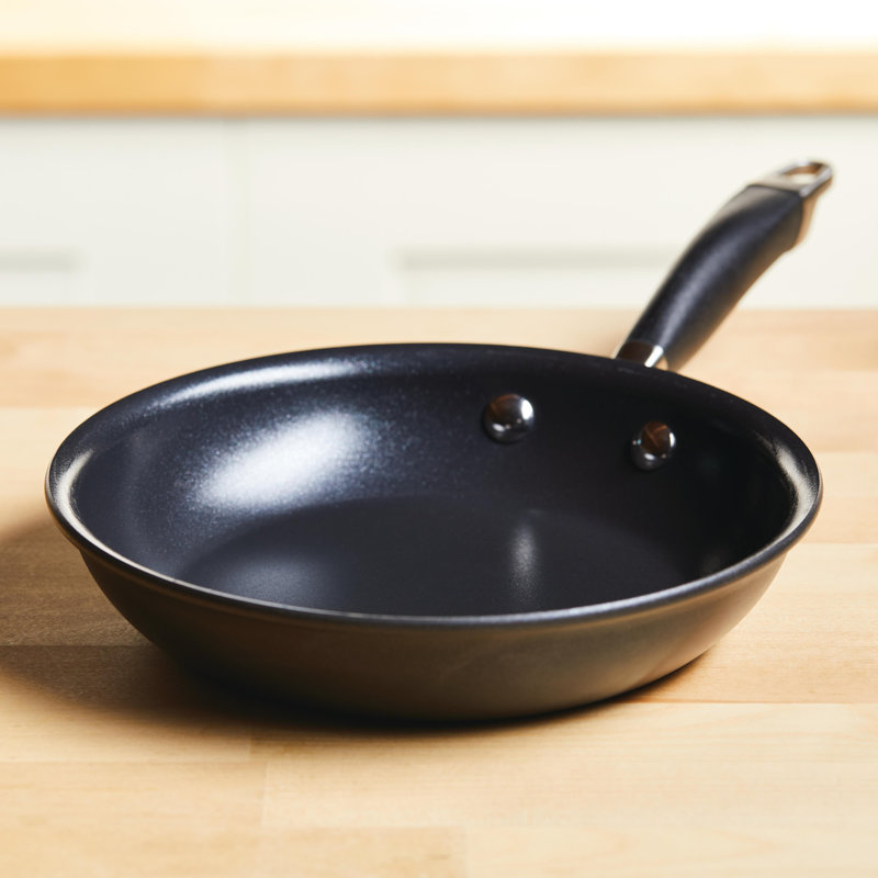 Anolon Advanced Home Hard Anodized Nonstick Frying Pan / Skillet, 8.5", Gray