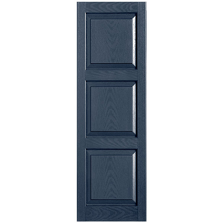 Paire de volets sur mesure en vinyle