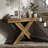 Wooden Unique Design 55" Console Table
